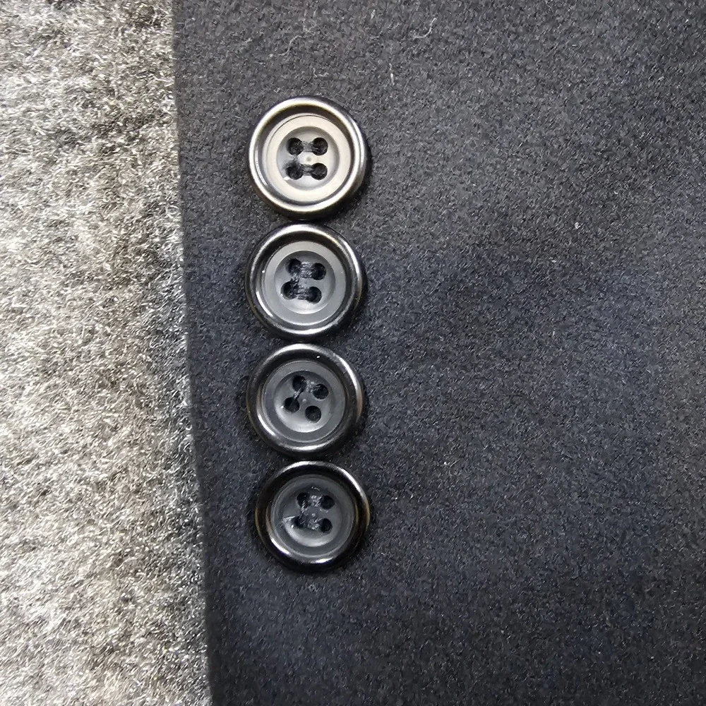 Gianfranco Ruffini Mens Cashmere Blend Blazer Jacket 42R‎ Black Italy Classic